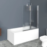Душевая шторка BELBAGNO UNO-V-2-100/150-P-Cr-R