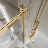 Душевая шторка на ванну BELBAGNO LUCE-VF-11-100/145-C-ORO