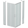 Душевой уголок BELBAGNO LUCE-A-22-100+25-C-Cr
