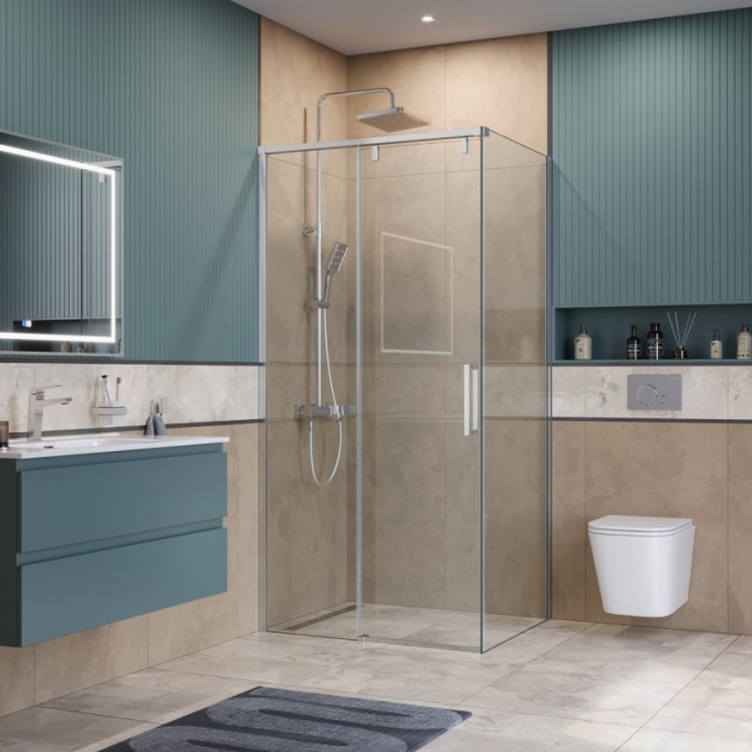 Душевой уголок BELBAGNO SOFT_CLOSE-1-AH-1-110/90-C-Cr