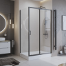 Душевой уголок BELBAGNO UNO-195-AH-1-110/90-C-NERO