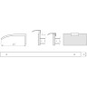 Ручка-профиль BELBAGNO RCA4.4A.192WHDI99