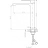 Смеситель для раковины BELBAGNO DORY DOR-LMC-CRM