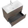 Тумба под раковину BELBAGNO UNO UNO-MINI-800-2C-SO-СO 80 см, подвесная, бежевый матовый UNO-MINI-800-2C-SO-CO