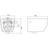 Унитаз BELBAGNO BB513CH