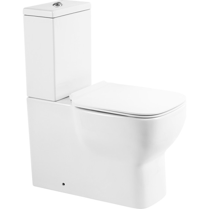 Унитаз-компакт безободковый BELBAGNO BB127CP/BB127SC